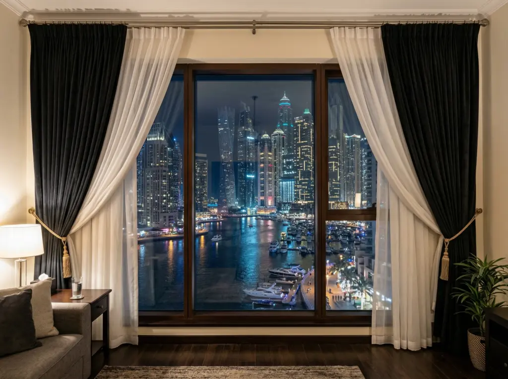 Made To Measure Window Blinds And Curtains In Dubai