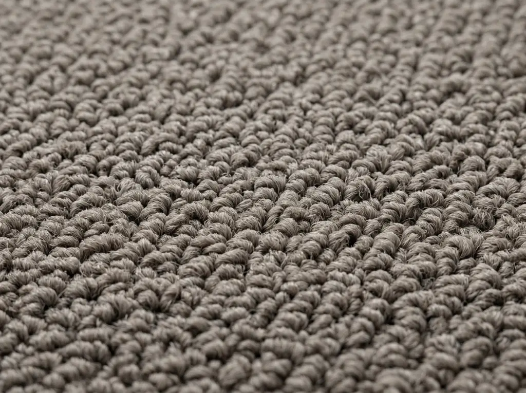 Nylon offering superior resilience and polypropylene providing excellent stain resistance for moderate traffic areas.