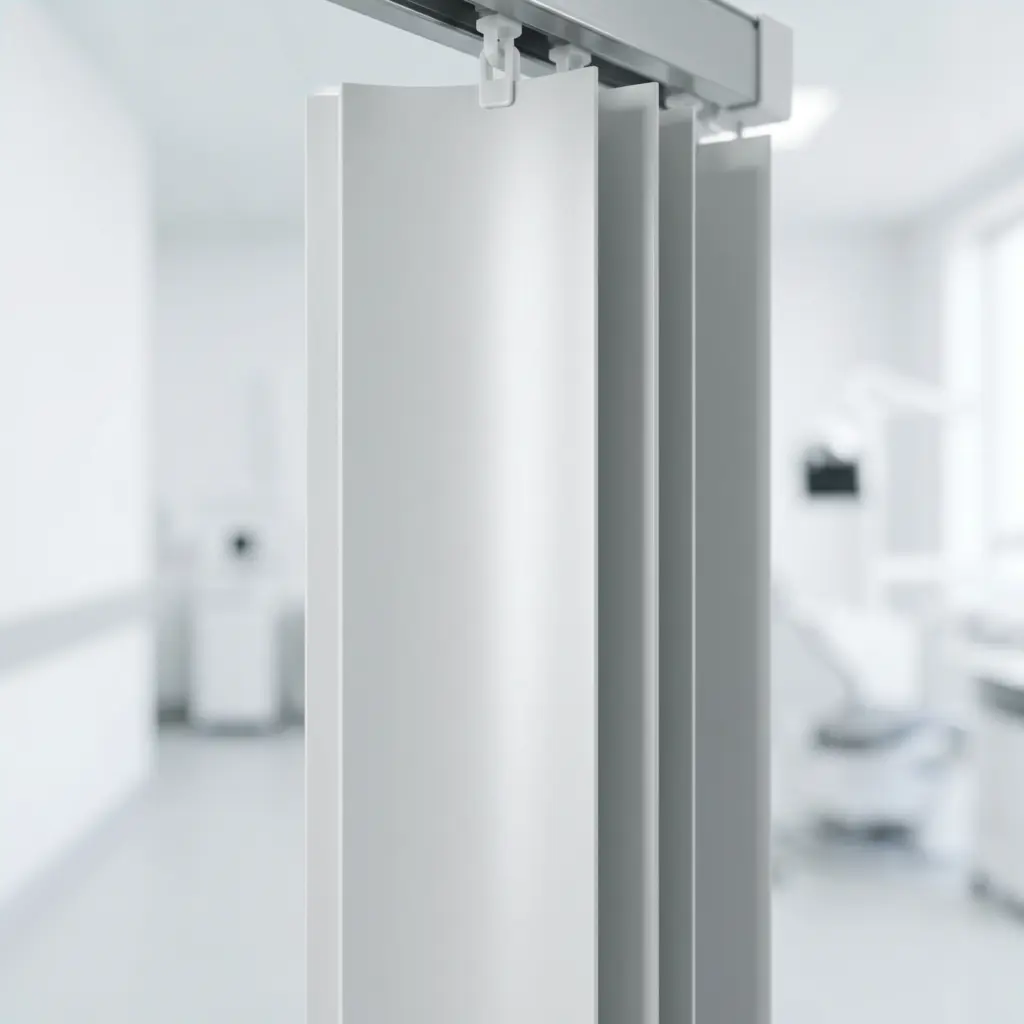 Heavy duty rigid PVC vertical solutions designed for frequent sanitization and moisture resistance.