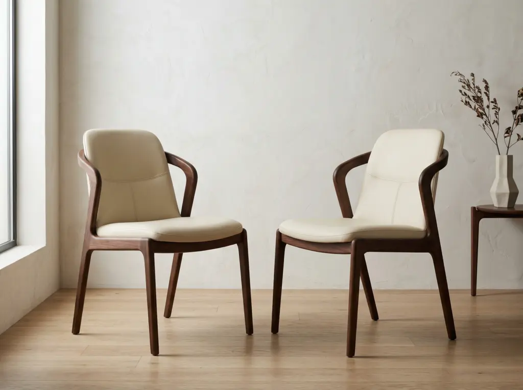 Beautifully designed custom dining chairs engineered for maximum comfort and style.