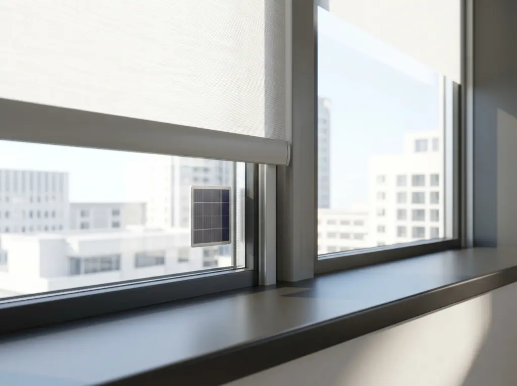Eco friendly solar powered options for window blinds