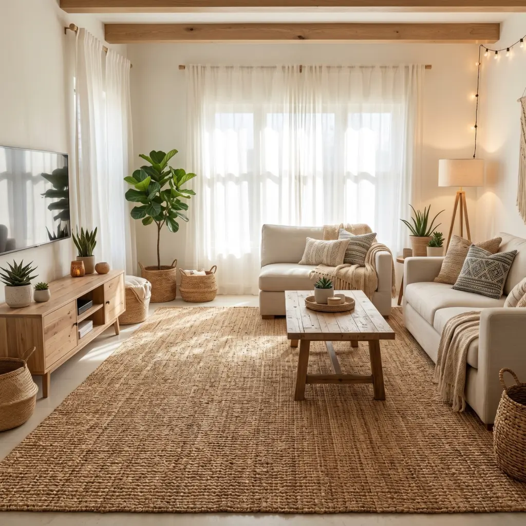 Safe and biodegradable foundations using eco friendly handmade rugs Dubai.