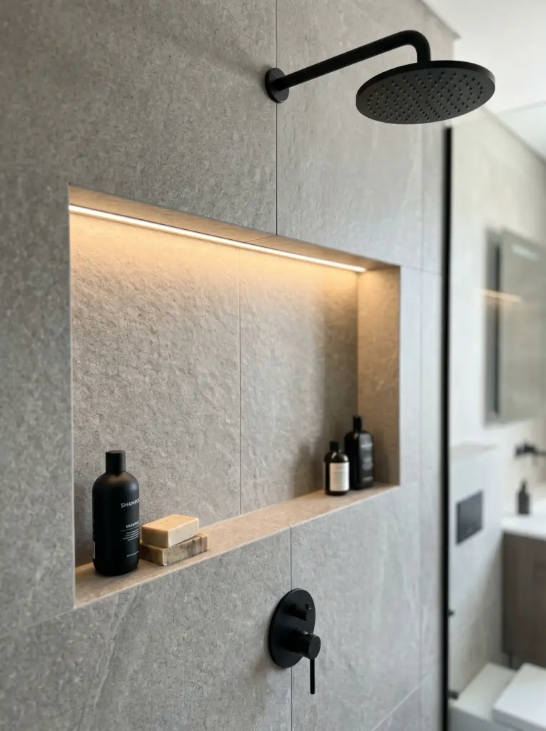 A serene and refined residential bathroom space reflecting trusted bathroom renovation Dubai standards.