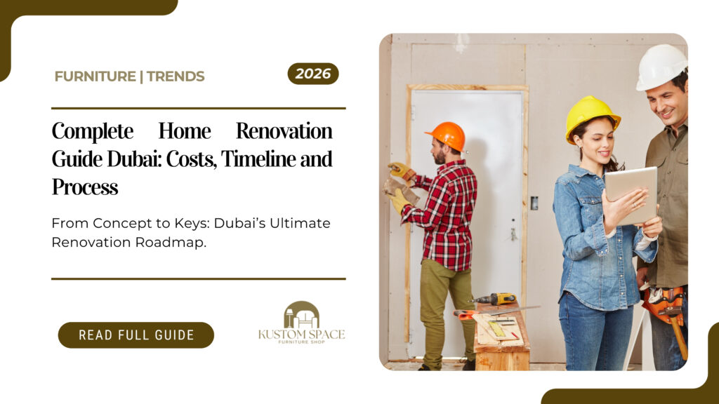Home Renovation Guide in Dubai